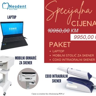 SET SKENER+LAPTOP+MOBILNI KABINET ZA SKENER